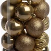Intratuin kerstbal Henson goud D 7 cm 50 stuks