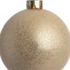 Intratuin kerstbal Hoddesdon goud D 8 cm