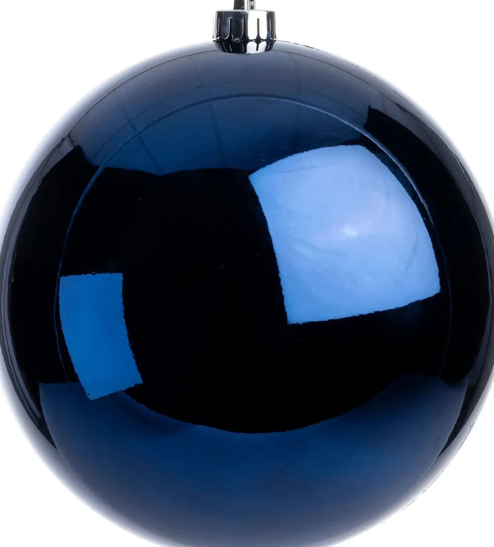 Intratuin kerstbal Hope blauw D 14 cm