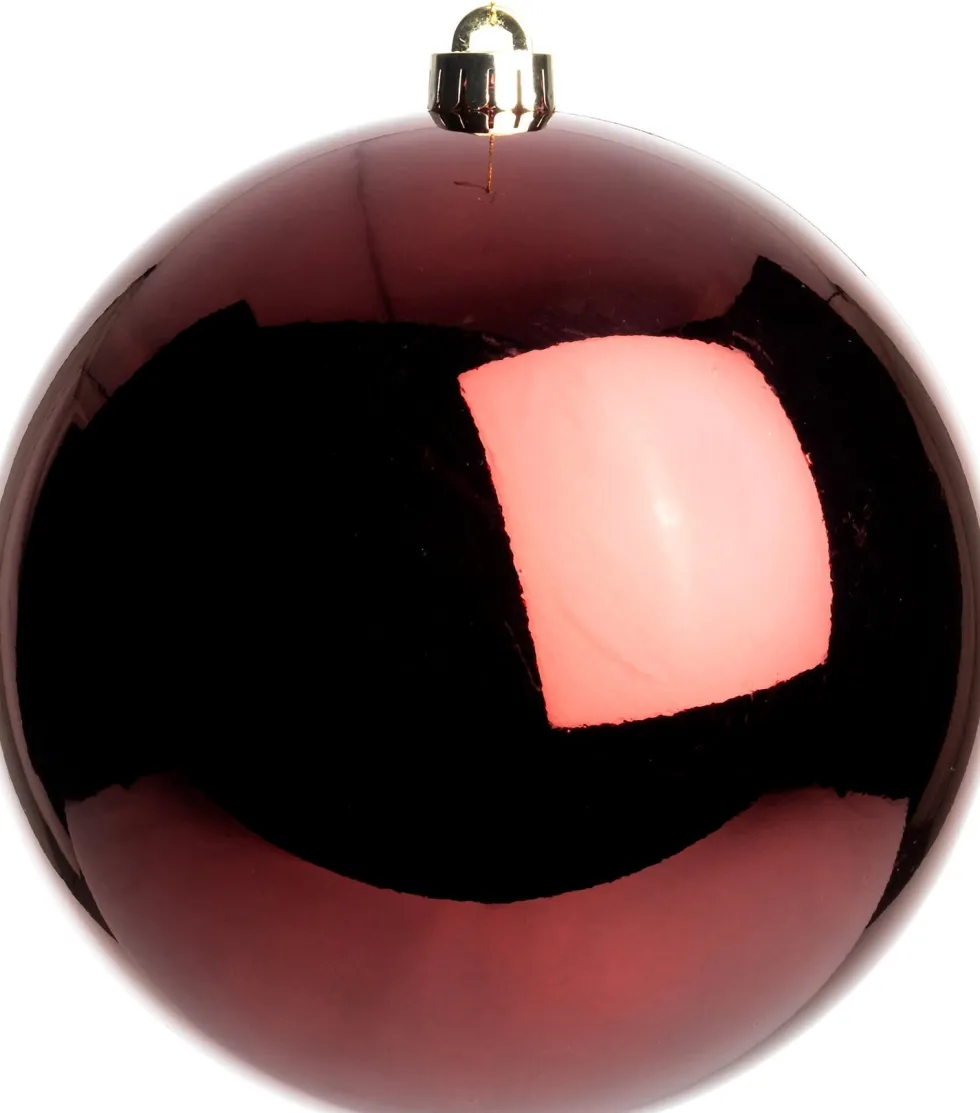 Intratuin kerstbal Hope bordeaux D 20 cm