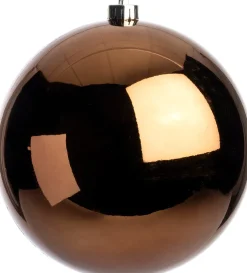 Intratuin kerstbal Hope bruin D 20 cm