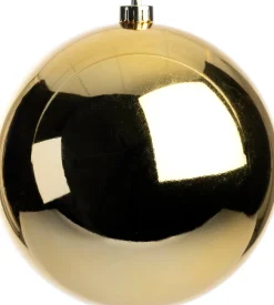 Intratuin kerstbal Hope goud D 14 cm