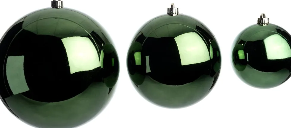 Intratuin kerstbal Hope groen D 20 cm