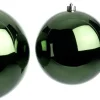 Intratuin kerstbal Hope groen D 14 cm