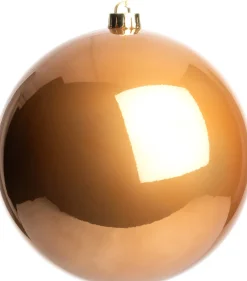 Intratuin kerstbal Hope karamel D 14 cm