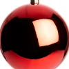 Intratuin kerstbal Hope lichtrood D 14 cm