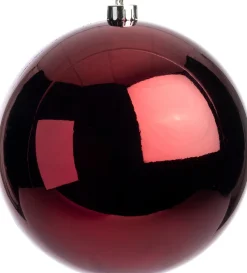Intratuin kerstbal Hope magenta D 20 cm