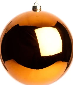 Intratuin kerstbal Hope oranje D 20 cm