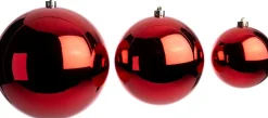 Intratuin kerstbal Hope rood D 14 cm
