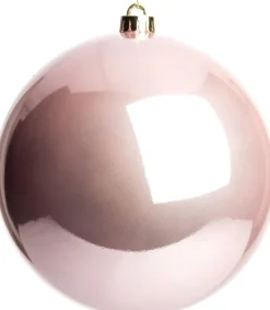 Intratuin kerstbal Hope roze D 14 cm