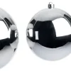 Intratuin kerstbal Hope zilver D 25 cm