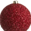 Intratuin kerstbal Isa rood D 8 cm