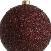 Intratuin kerstbal Isa rood D 6 cm
