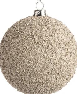 Intratuin kerstbal Isa wit D 8 cm