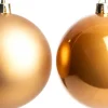Intratuin kerstbal Iven karamel D 10 cm 4 stuks