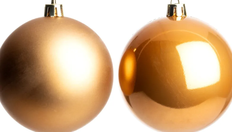 Intratuin kerstbal Iven karamel D 10 cm 4 stuks