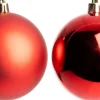 Intratuin kerstbal Iven rood D 6 cm 12 stuks