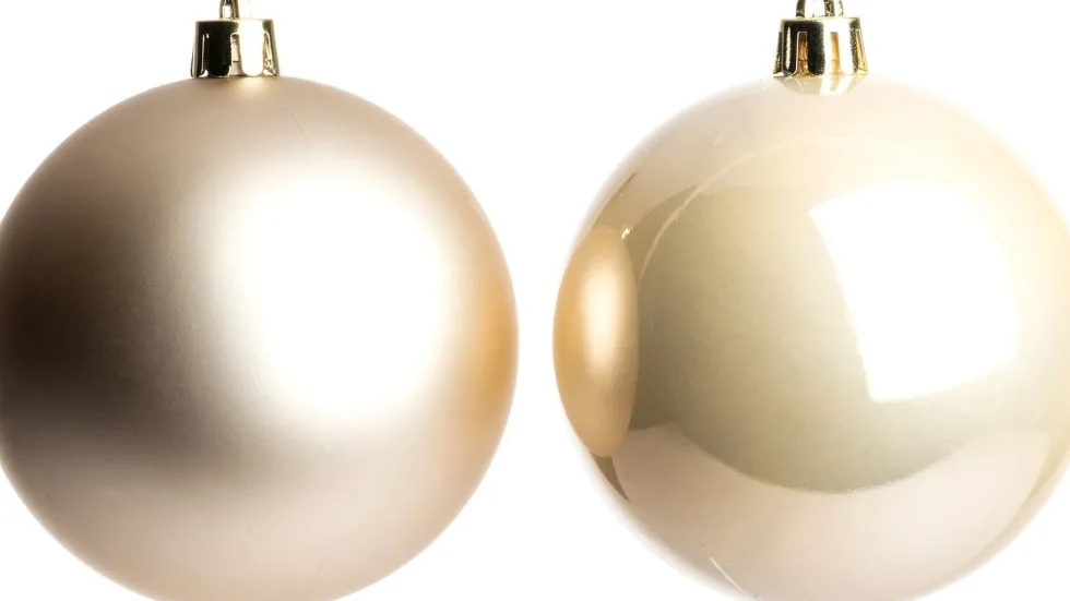 Intratuin kerstbal Iven wit D 10 cm 4 stuks
