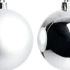 Intratuin kerstbal Iven zilver D 6 cm 12 stuks