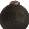 Intratuin kerstbal Jess donker groen mat D 8 cm