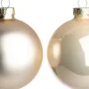 Intratuin kerstbal Karyn wit D 10 cm 4 stuks