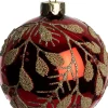 Intratuin kerstbal Kinnitty rood D 8 cm