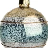 Intratuin kerstbal Leenaun blauw D 8 cm