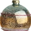 Intratuin kerstbal Leenaun oranje D 8 cm