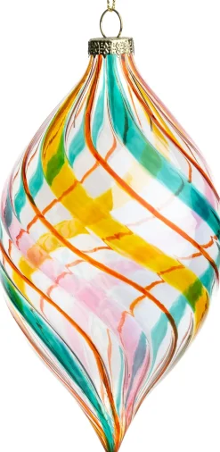 Intratuin kerstbal Lispole transparant D 8 H 14 cm