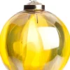 Intratuin kerstbal marmerlook geel D 10 cm