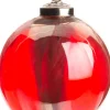 Intratuin kerstbal marmerlook rood D 8 cm