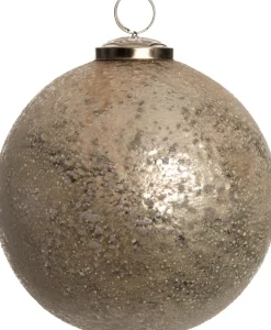 Intratuin kerstbal mat zilver D 12 cm