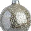 Intratuin kerstbal Melrose crème D 10 cm