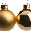 Intratuin kerstbal mix goud D 3,5 cm 16 stuks