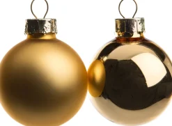 Intratuin kerstbal mix goud D 3,5 cm 16 stuks
