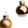 Intratuin kerstbal mix goud D 2,5 cm 24 stuks