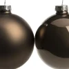 Intratuin kerstbal mix grijs D 8 cm 6 stuks