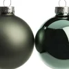 Intratuin kerstbal mix groen D 6 cm 10 stuks
