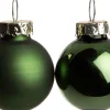 Intratuin kerstbal mix groen D 2,5 cm 24 stuks