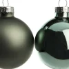 Intratuin kerstbal mix groen D 5 cm 12 stuks
