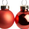 Intratuin kerstbal mix lava D 2,5 cm 24 stuks