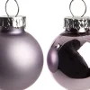 Intratuin kerstbal mix lila D 2,5 cm 24 stuks