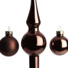 Intratuin kerstbal mix met piek Glenn brons D 3,5 cm 11 stuks