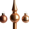 Intratuin kerstbal mix met piek Glenn beige D 3,5 cm 11 stuks