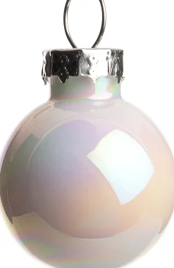 Intratuin kerstbal mix parelwit D 2,5 cm 24 stuks