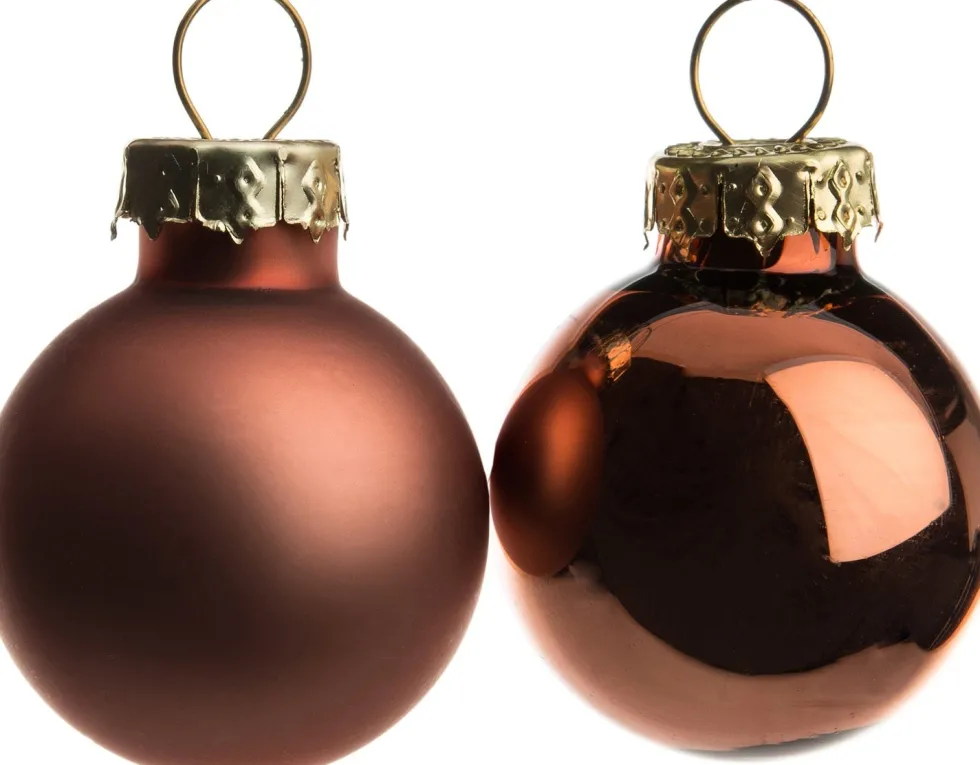 Intratuin kerstbal mix roze D 2,5 cm 24 stuks