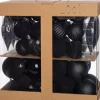 Intratuin kerstbal mix Truus zwart D 8 cm 58 stuks