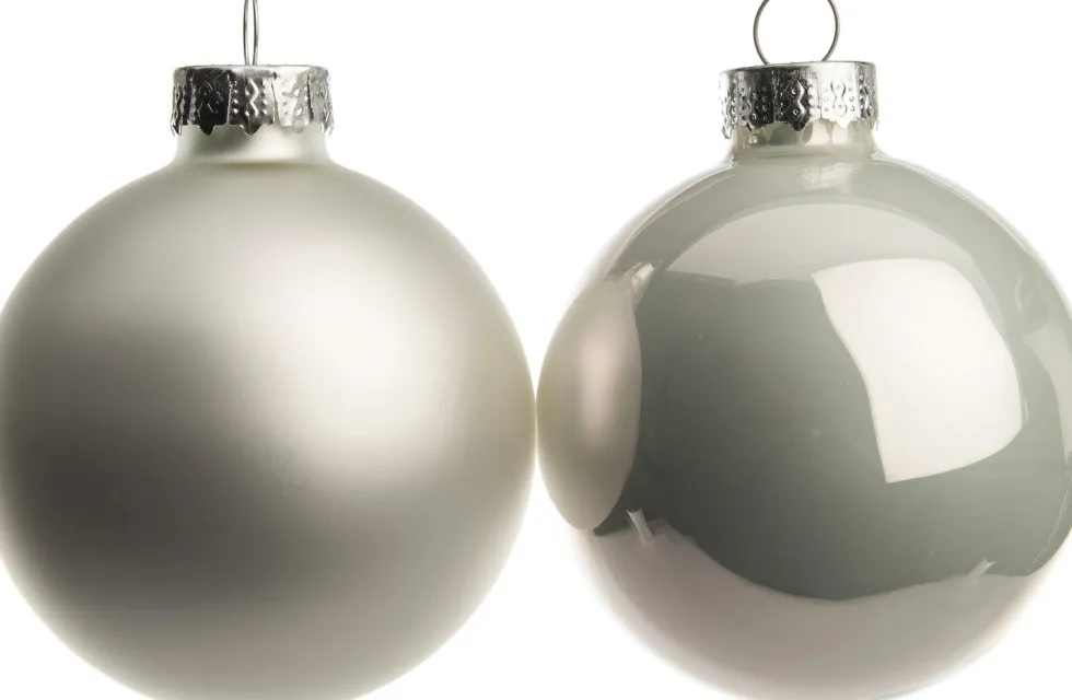Intratuin kerstbal mix wit D 6 cm 10 stuks