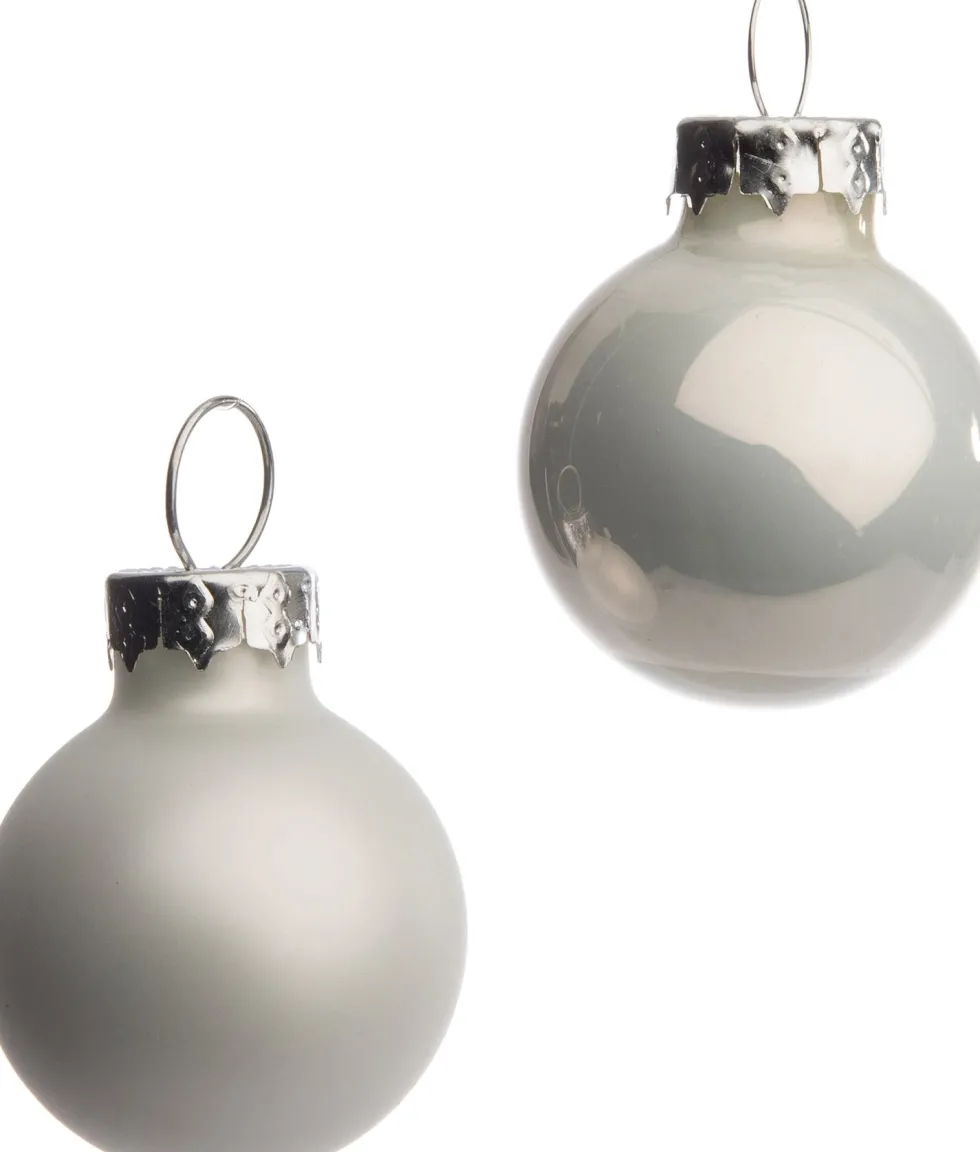 Intratuin kerstbal mix wit D 2,5 cm 24 stuks
