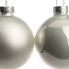 Intratuin kerstbal mix wit D 8 H 8,5 cm 6 stuks